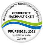 Prüfsiegel Nachhaltigkeit 2023